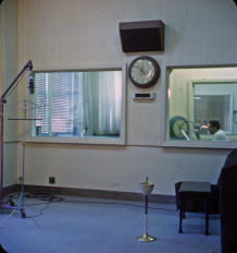 Control and Booth from Studio B June 10, 1961