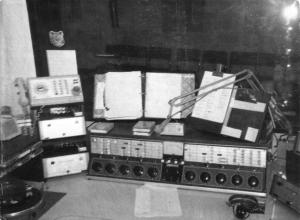 Highly modified Altec Console in Air Studio 1967