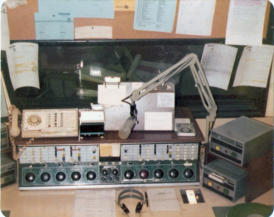 Highly modified Altec Console in Air Studio 1975