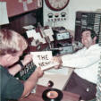 Johnny Knox and Dorsie in air studio 1967